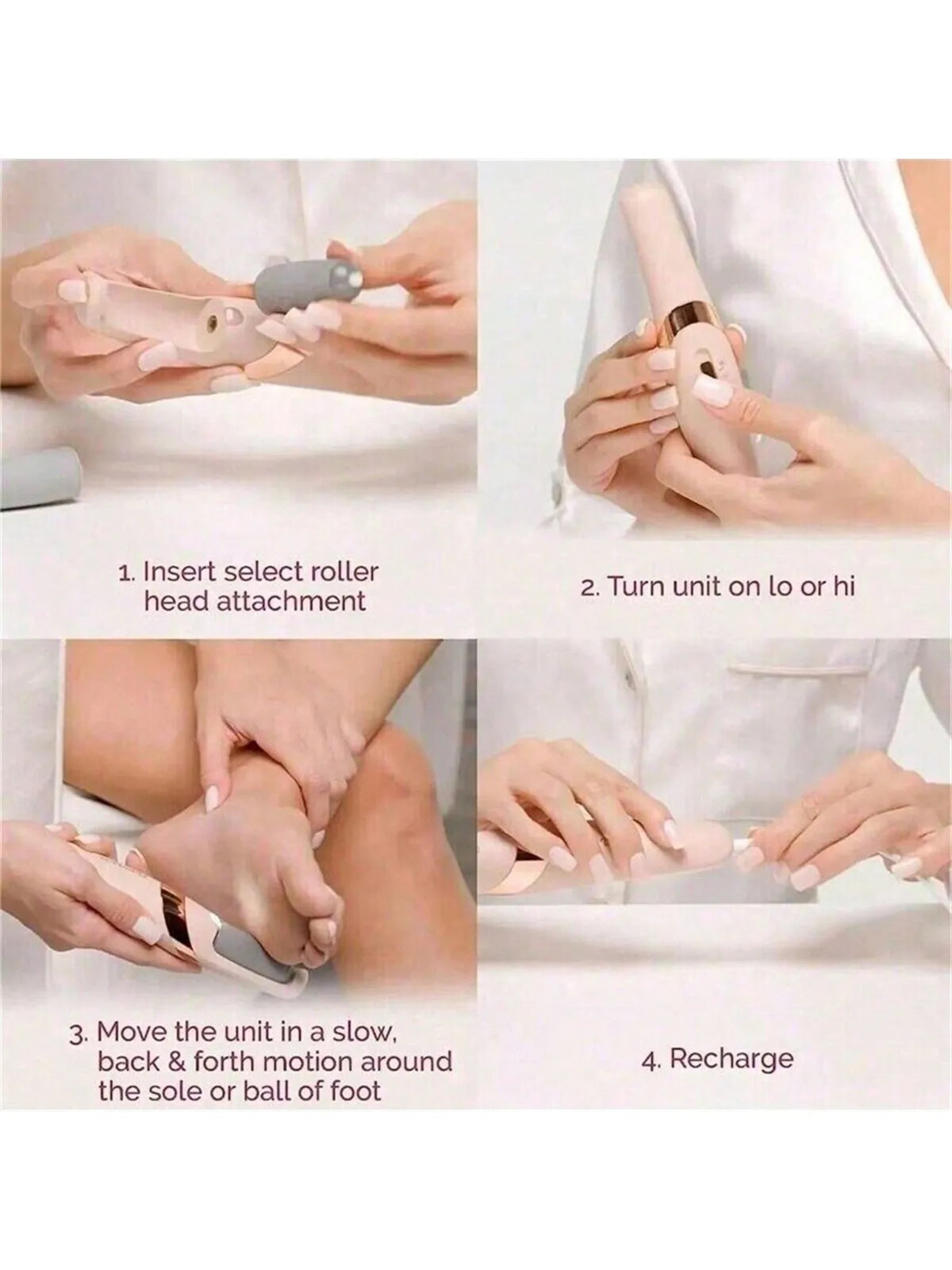 Electric Callus Remover for Feet — Rechargeable, Painless & Professional Results at Home